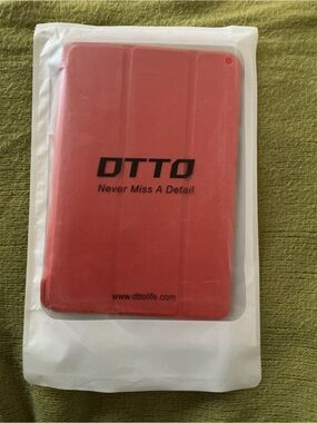 OTTO Red Tablet Case - Slim Protective Cover